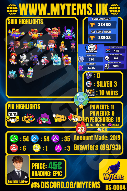 Dark Lord Spike Account