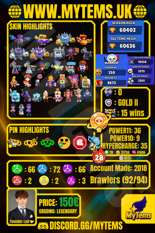 Mecha Tick + Star Shelly Account
